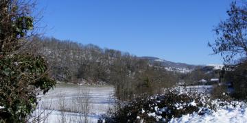 Laguarrigue enneigé