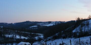 Laguarrigue enneigé