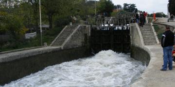Fonserannes: the 9 canal locks
