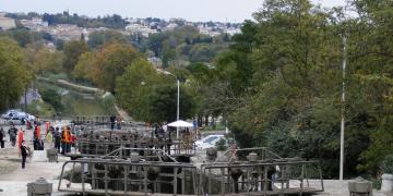 Fonserannes: the 9 canal locks