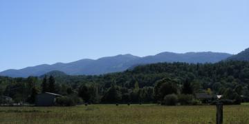 On the road to Saint Girons