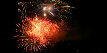 Série feux d'artifice