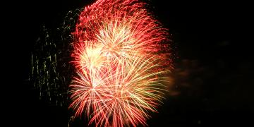 Série feux d'artifice