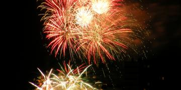 Série feux d'artifice