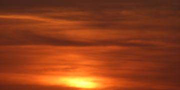 Série couchers et levers de soleil