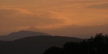 Série couchers et levers de soleil